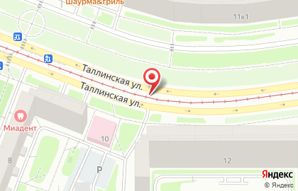 Ваш Мастер на Таллинской улице на карте