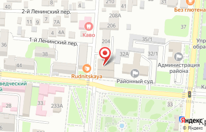 Салон мебели Людмила на улице Ленина на карте