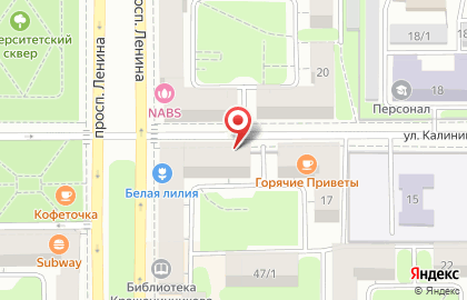 Многопрофильная фирма Климаттехника на проспекте Ленина на карте