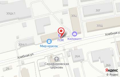 Интернет-провайдер Ракета на карте