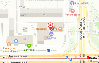 ООО "САМОЁ" на проспекте Ленина на карте