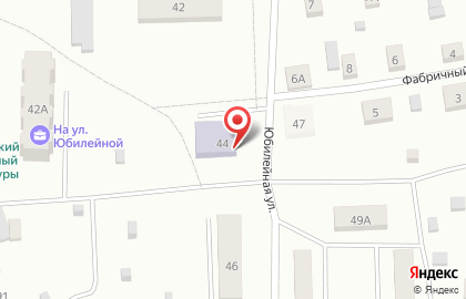 Магазин самообслуживания на Юбилейной улице на карте