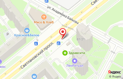 Роспечать, Калининский район на карте