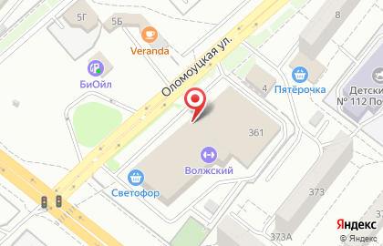 ТЦ Стройград в Волгограде на карте
