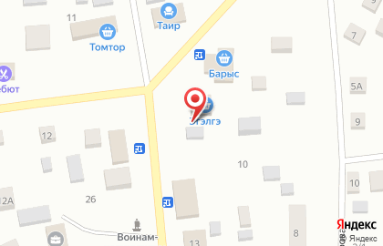 Продуктовый магазин Эгэлгэ на карте