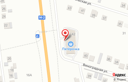 Салон-парикмахерская Дуэт на Виноградной улице на карте