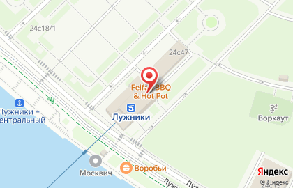 Кафе быстрого питания Giot на карте