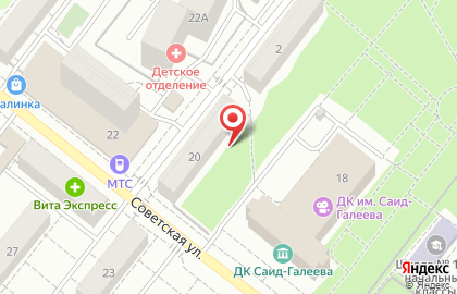 ОАО Банкомат, Сбербанк России на Советской улице на карте