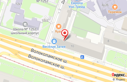 Район Сокол Совет пенсионеров, ветеранов войны, труда, Вооруженных Сил и правоохранительных органов на Волоколамском шоссе на карте