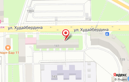 Магазин автозапчастей AutoPolka.ru на улице Худайбердина на карте