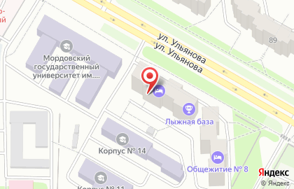 Сеть водоматов Аквамаркет на улице Ульянова на карте