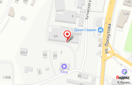 Компания ЮТА в Первореченском районе на карте
