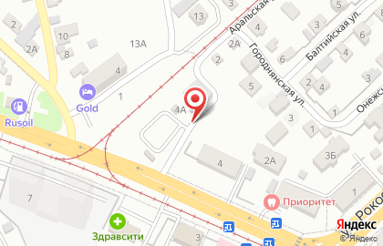 Автостоянка в Волгограде на карте