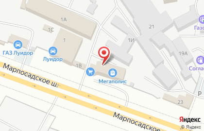 Градстройпроект на карте