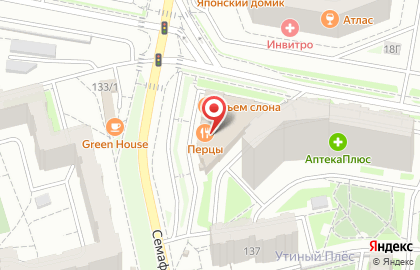 ЧERDAK GRILL & BAR в Свердловском районе на карте