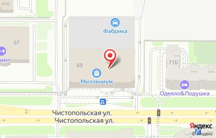 Элегант в Ново-Савиновском районе на карте