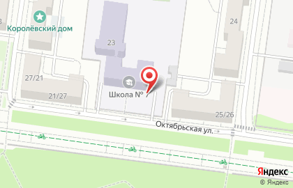 Техсервис на Октябрьской улице на карте