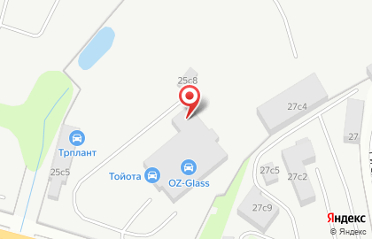 Тойота-центр на Белорусской на карте