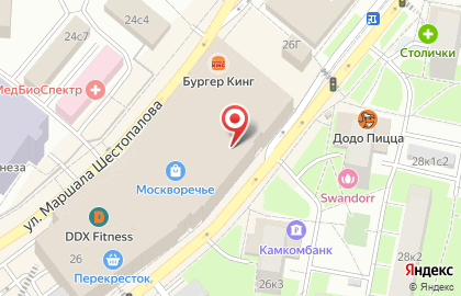 Магазин настольных игр Мосигра в Москворечье-Сабурово на карте