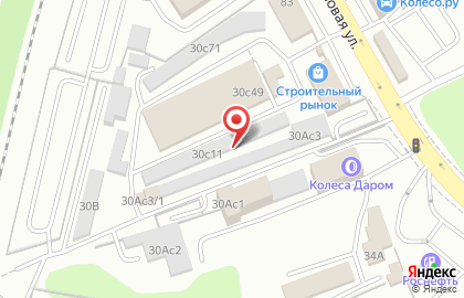Магазин строительных материалов на Зерновой улице на карте