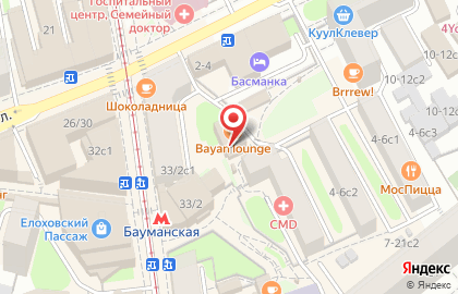 Бар Суши WOK на Бауманской улице на карте