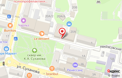 Студия Тетрис на улице Уборевича на карте