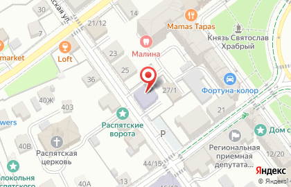 Компания Спектр на Калужской улице на карте
