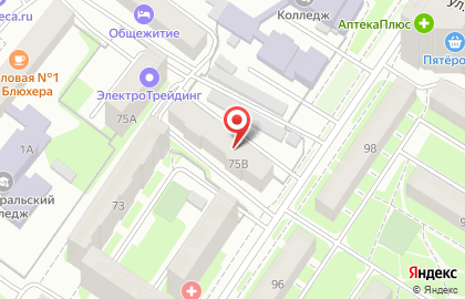 Торговая компания Медком-МП в Советском районе на карте
