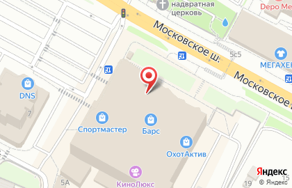 Оператор связи МТС на Московском шоссе, 5а на карте