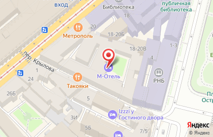 М-Отель на карте