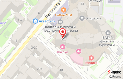 Салон маникюра и педикюра LEONA на Петрозаводской улице на карте