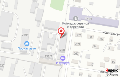Служба заказа легкового транспорта Пуля на улице Островского на карте