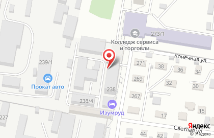 Служба заказа легкового транспорта Пуля на улице Островского на карте