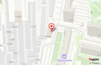 Компания Декор-Классик в Советском районе на карте