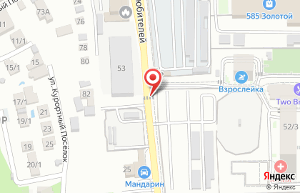 Шиномонтажная мастерская на улице Автолюбителей на карте