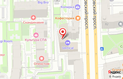 Апарт-отель М73 на карте