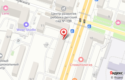Продуктовый магазин Аппетитный в Левобережном районе на карте