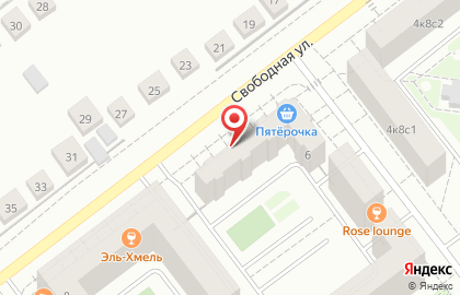 Торговая компания Faberlic на Свободной улице на карте