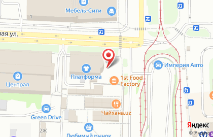 ТЦ Платформа в Приморском районе на карте