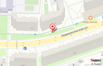 Мастер замков на улице Новокосинская на карте
