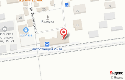 Линейный центр обслуживания клиентов на карте