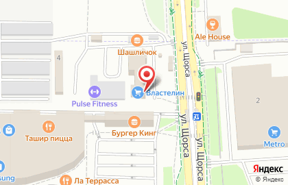 Магазин Ваша мебель на улице Щорса на карте