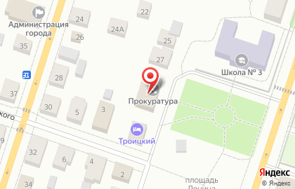 Прокуратура Вельского района Архангельской области на карте