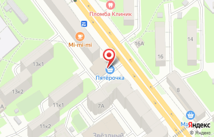 Банкомат Среднерусский банк Сбербанка России, Смоленское отделение №8609 на улице Нормандия-Неман на карте