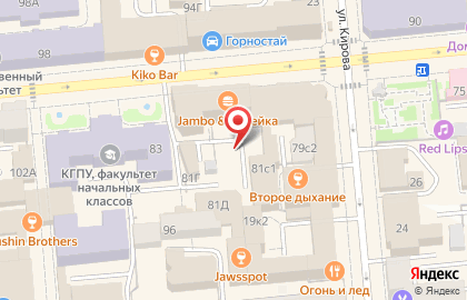 Евросеть на улице Мира на карте