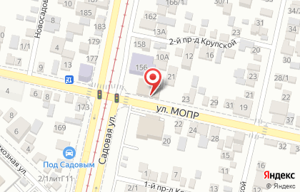 Цветочный магазин Мак Красный на Садовой улице на карте