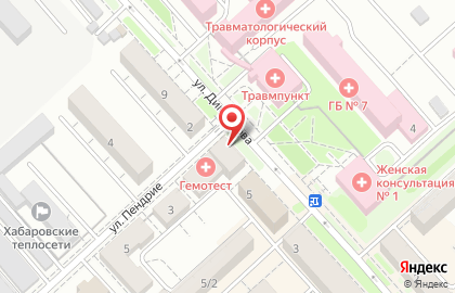 Билайн в Комсомольске-на-Амуре на карте