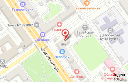 ЗАО Роспечать на Советской улице на карте