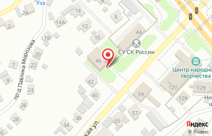 Управление Федеральной службы государственной регистрации, кадастра и картографии по Пензенской области на Ростовской улице на карте