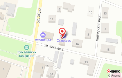 Загородный клуб StarHouse на карте